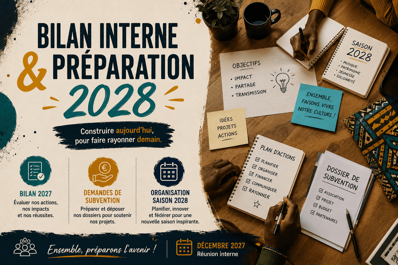 Bilan interne & préparation 2028